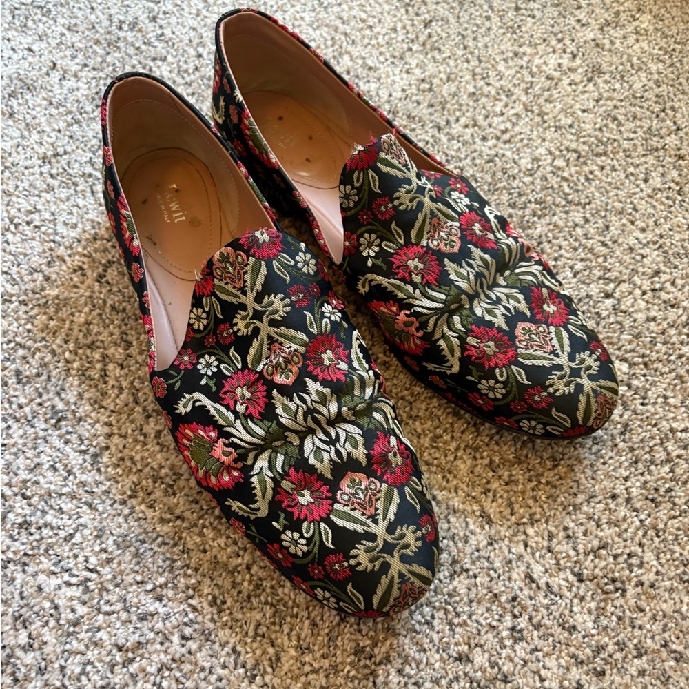 Lewitt Floral Patterned  Loafers
